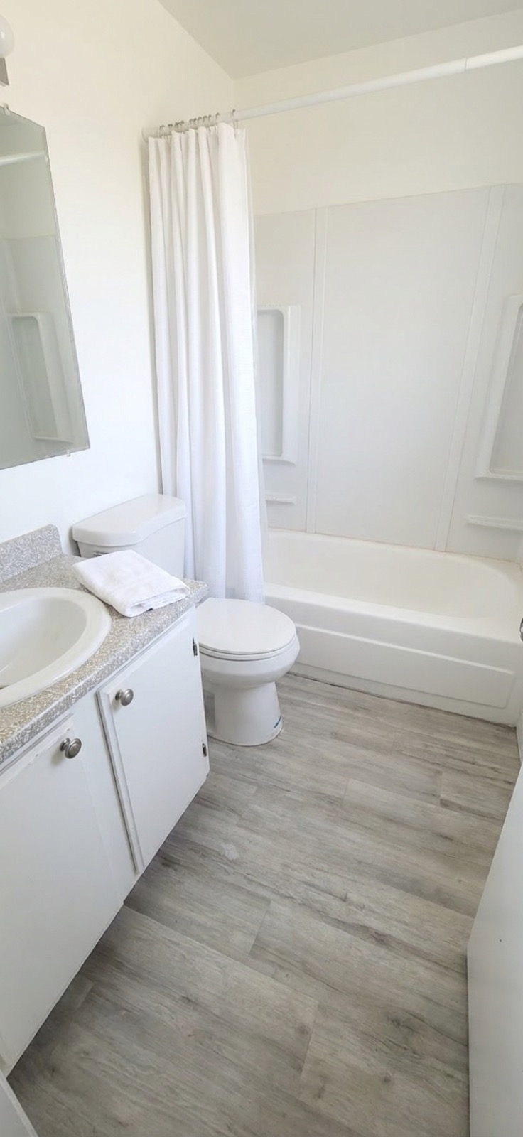 Renovated bathroom